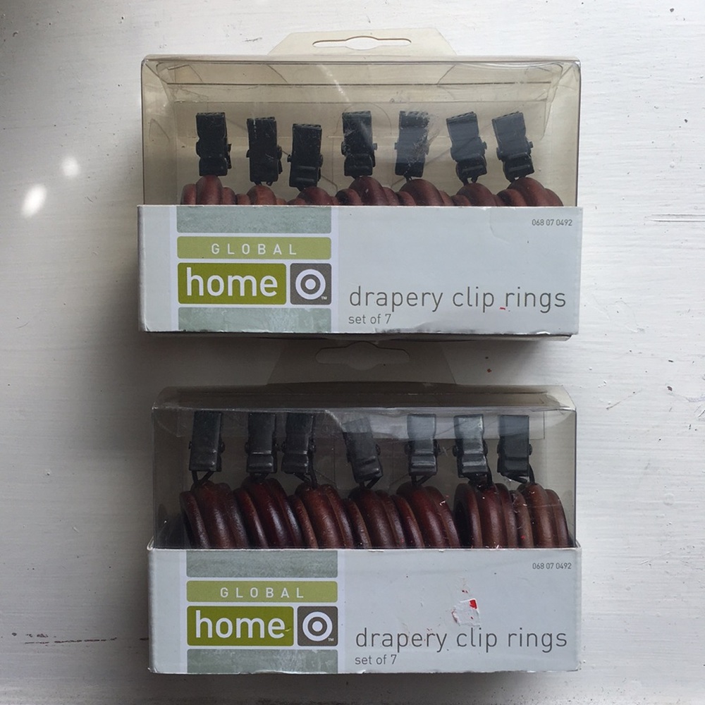 Target Global Drapery Clip Rings